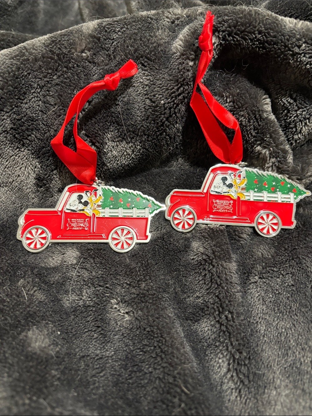 Mickeyβs Very Merry Christmas Party ornaments (2) 2025